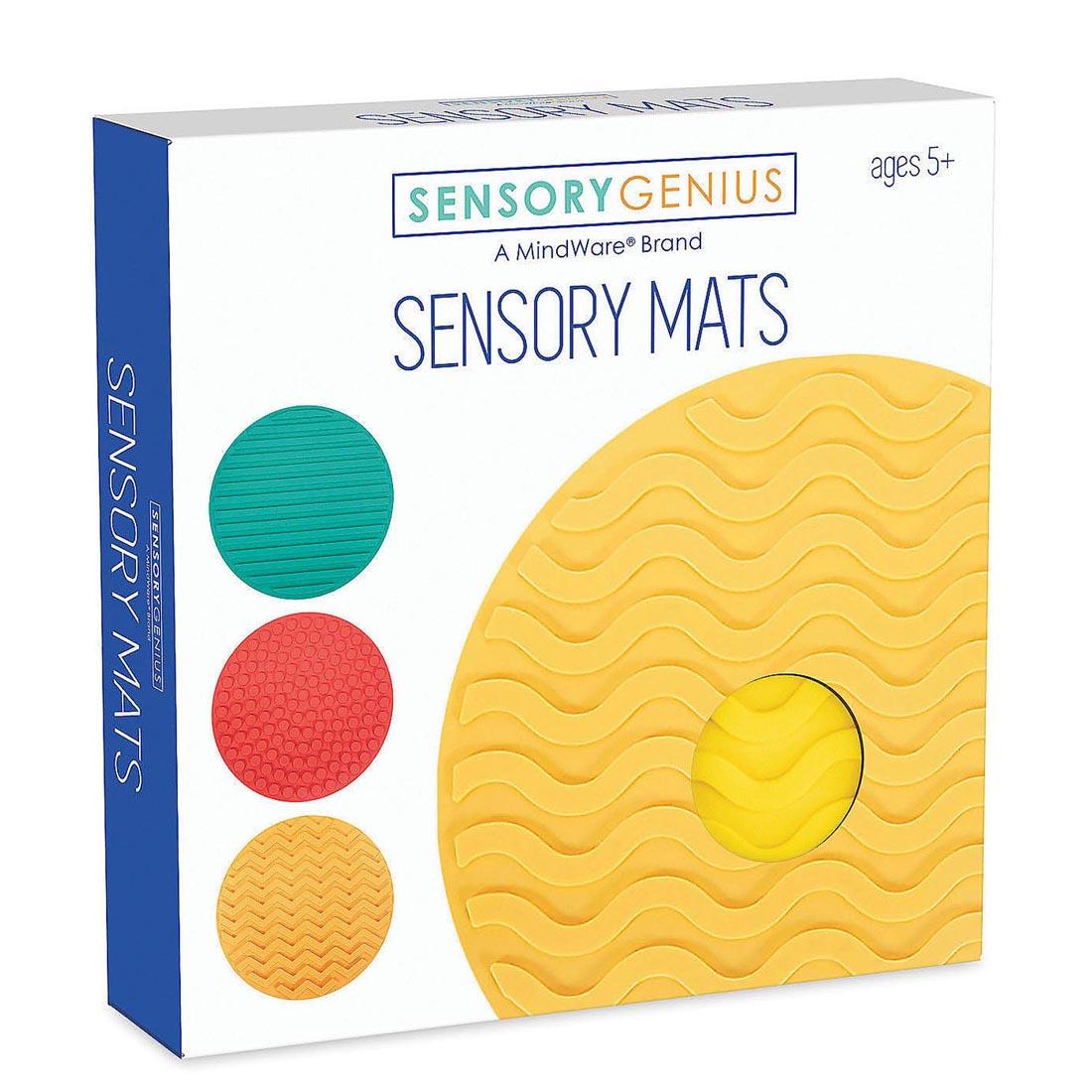 package of Sensory Genius Sensory Mats By Mindware