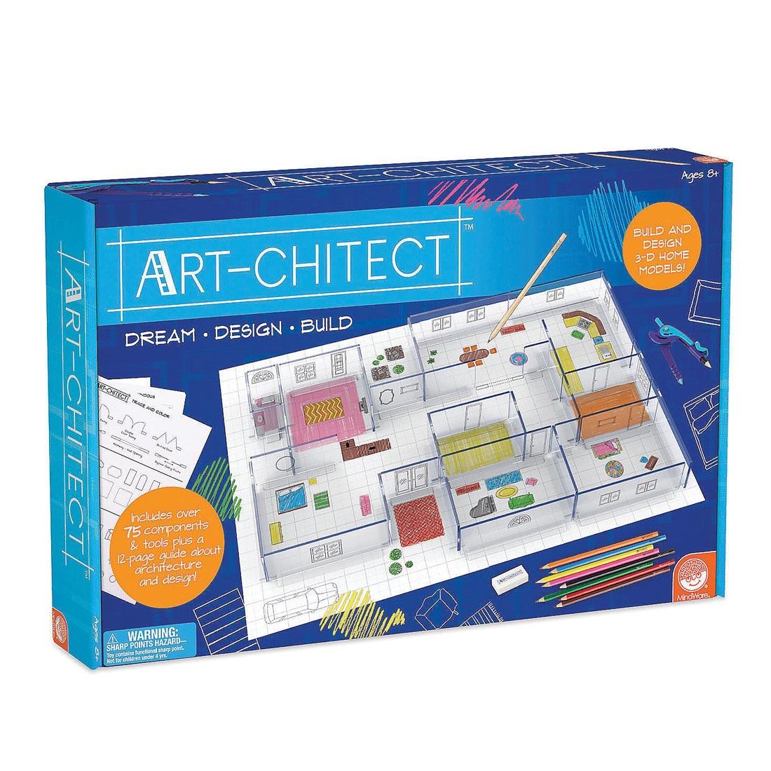 box for Art-chitect 3-D Home Design Architecture Kit