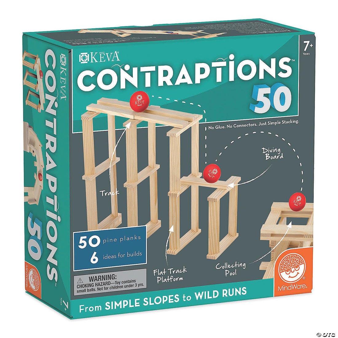 KEVA Contraptions 50-Plank Set