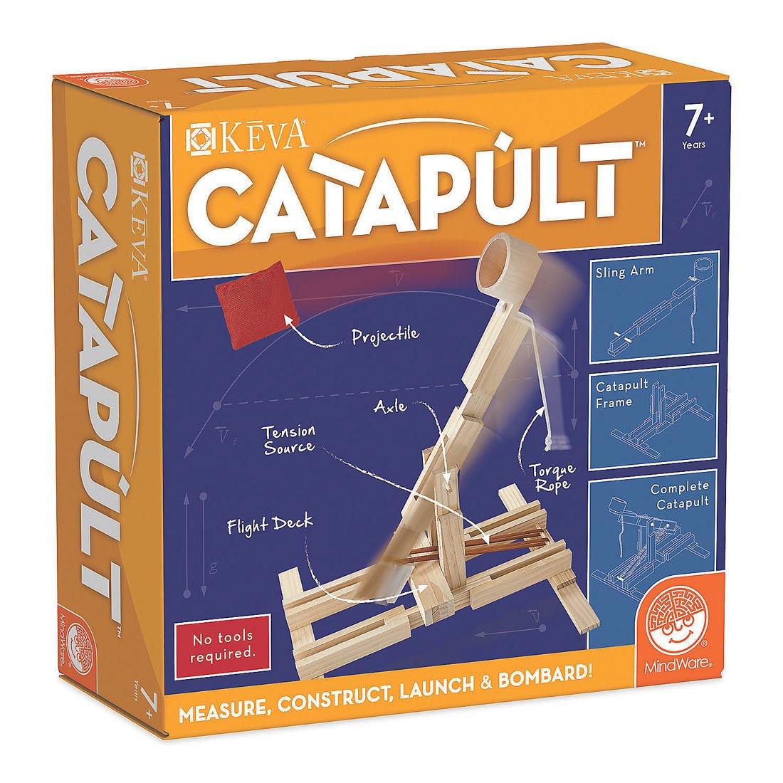 KEVA Contraptions Catapult