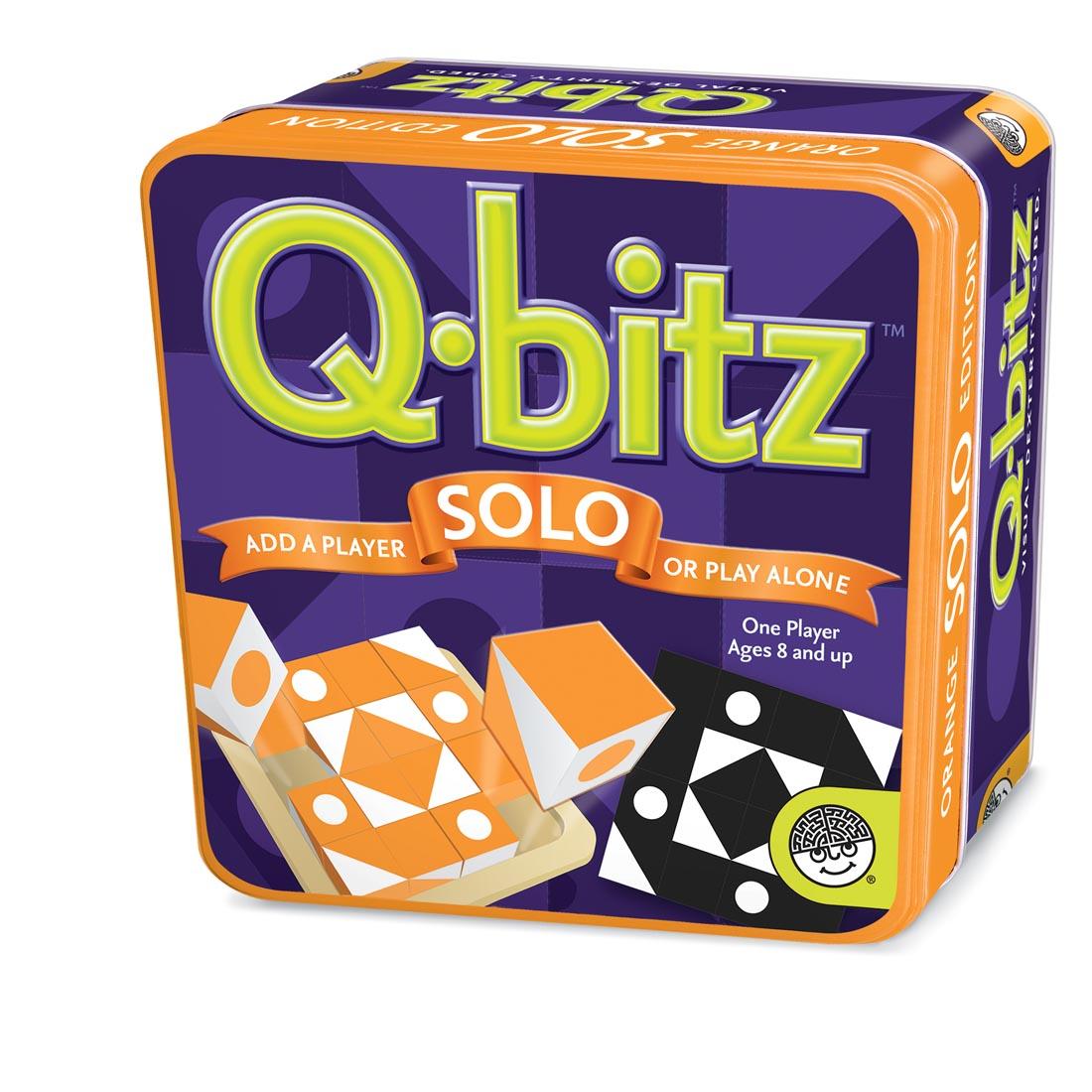 Q-bitz Solo Game Orange Edition