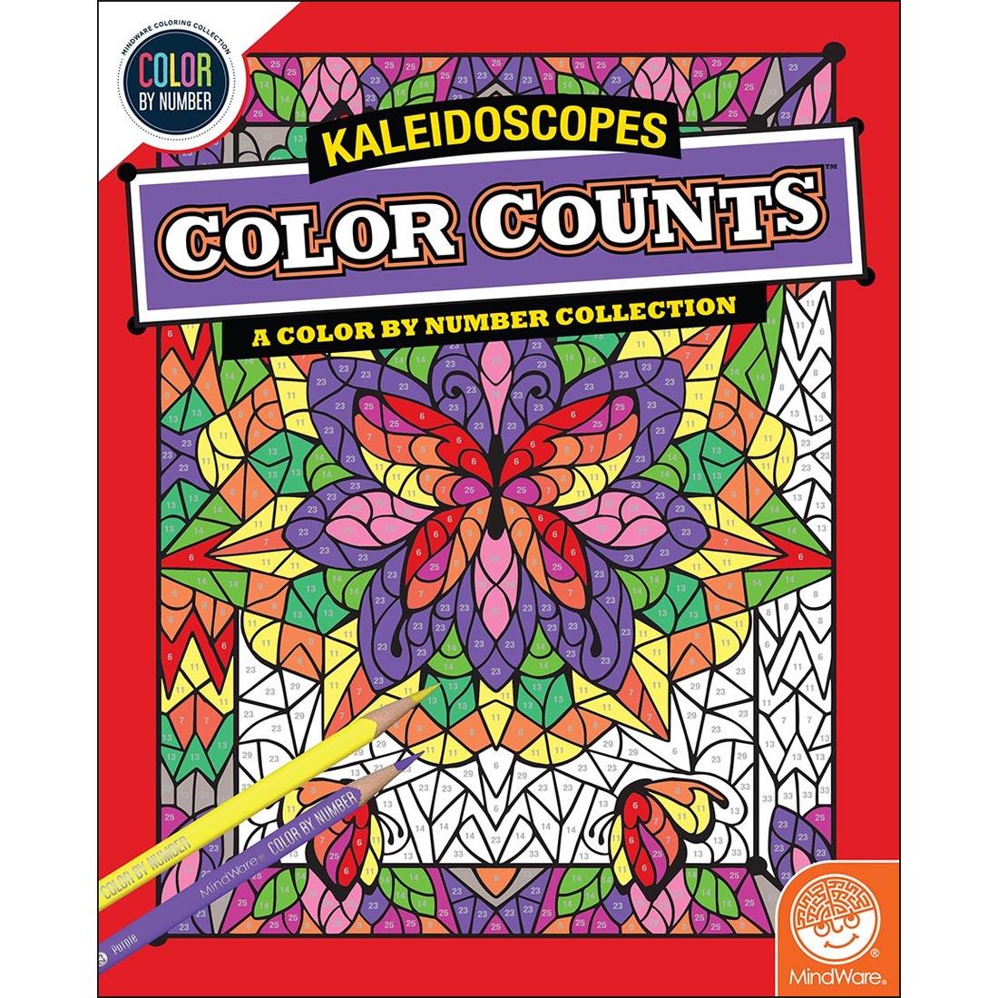 Mindware Color By Number Kaleidoscopes Color Counts