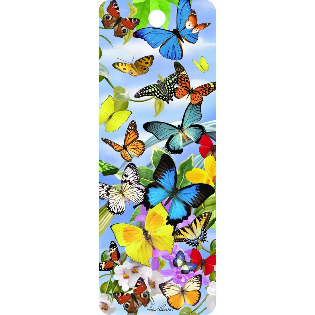 Flutterbies (Butterflies) 3D Bookmark