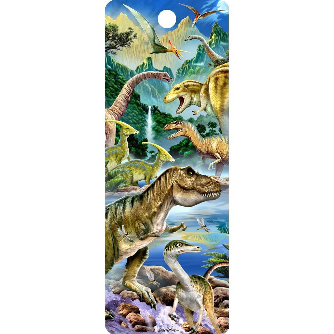 Dinosaur Valley 3D Bookmark