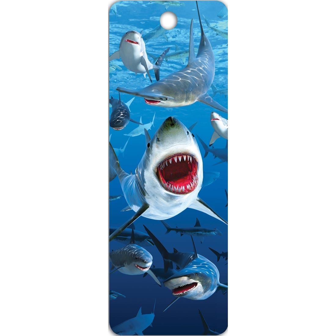 Fears of the Deep (Sharks) 3D Bookmark