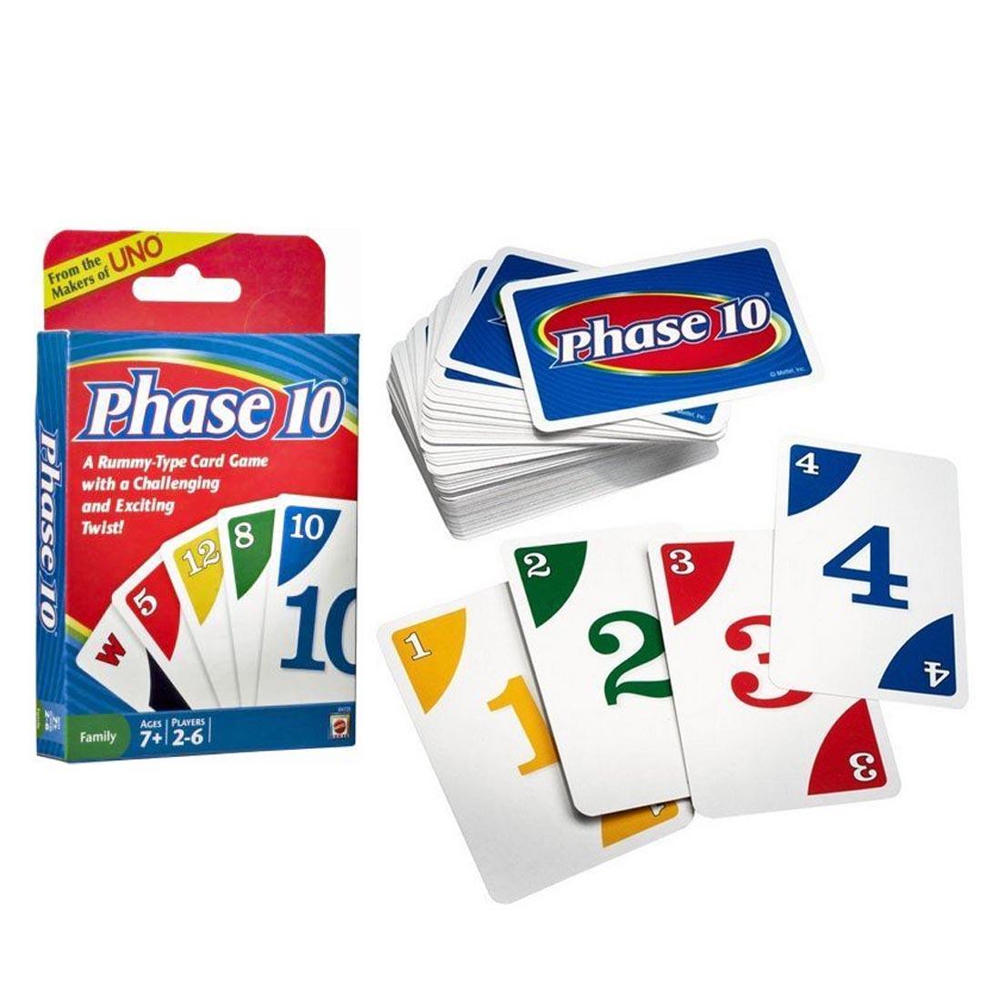 Phase 10 Card Game