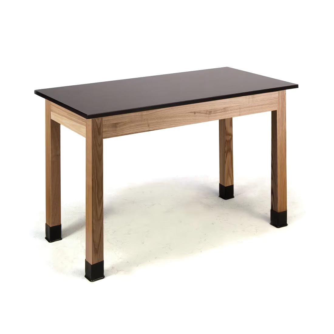 National Public Seating Wood Science Lab Table With Phenolic Top