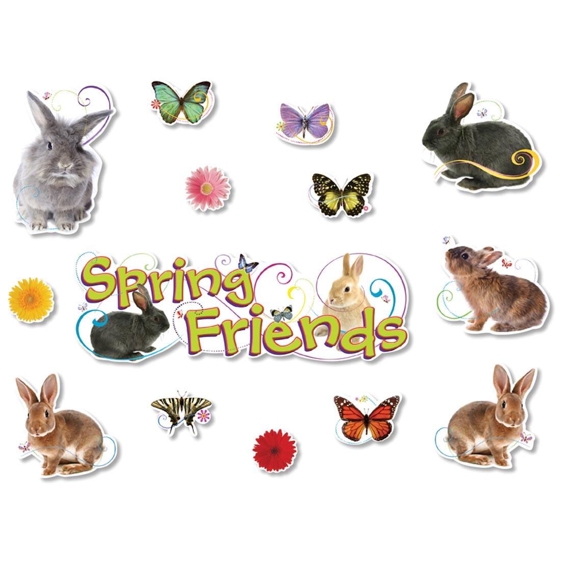 Spring Friends Mini Bulletin Board Set By North Star Teacher Resources
