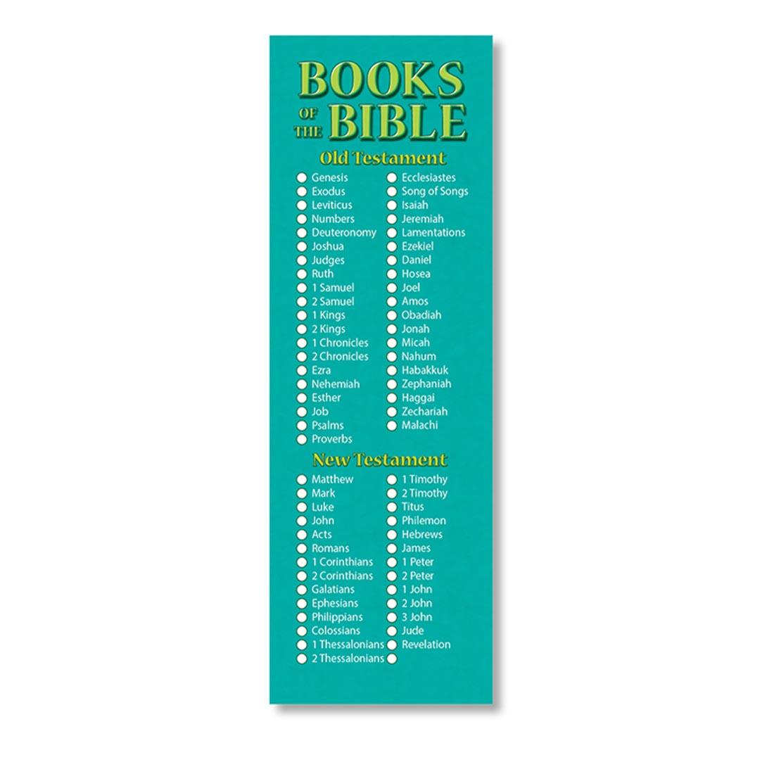 Books of the Bible Bookmark