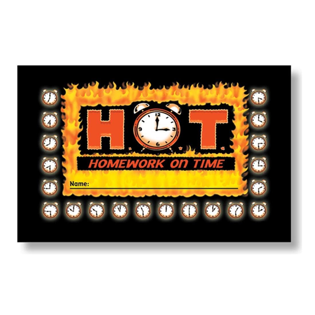 HOT: Homework On Time Incentive Punch Cards