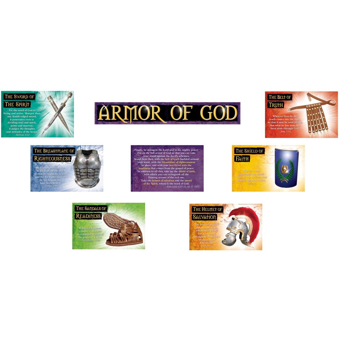 poster set describing the armor of God