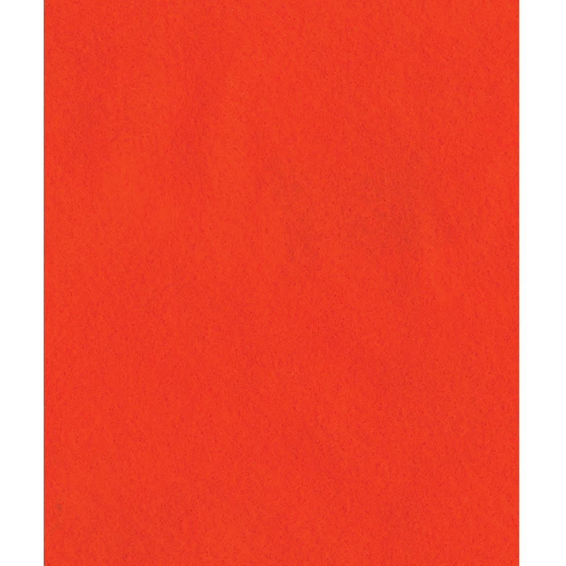 orange craft felt sheet
