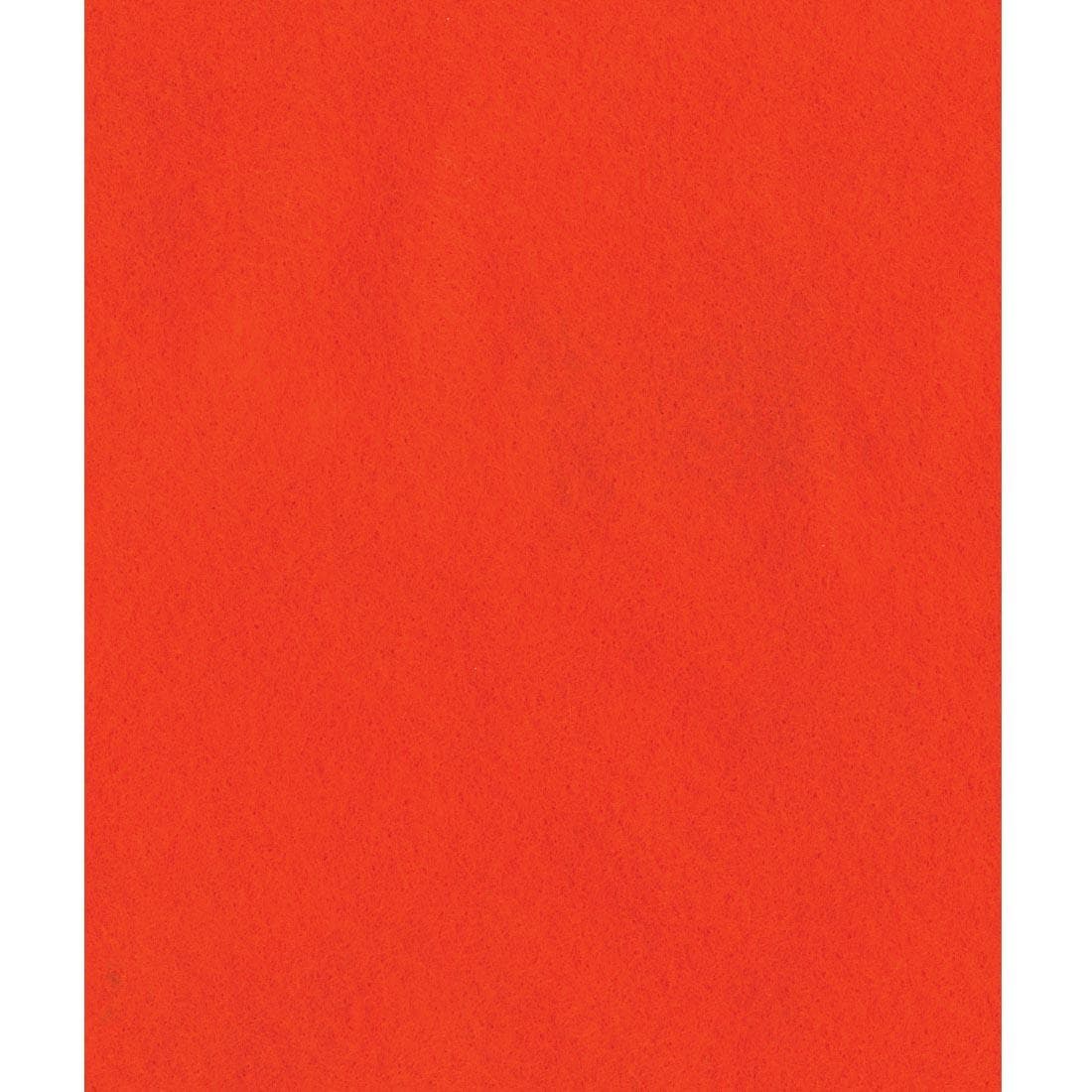 orange craft felt sheet