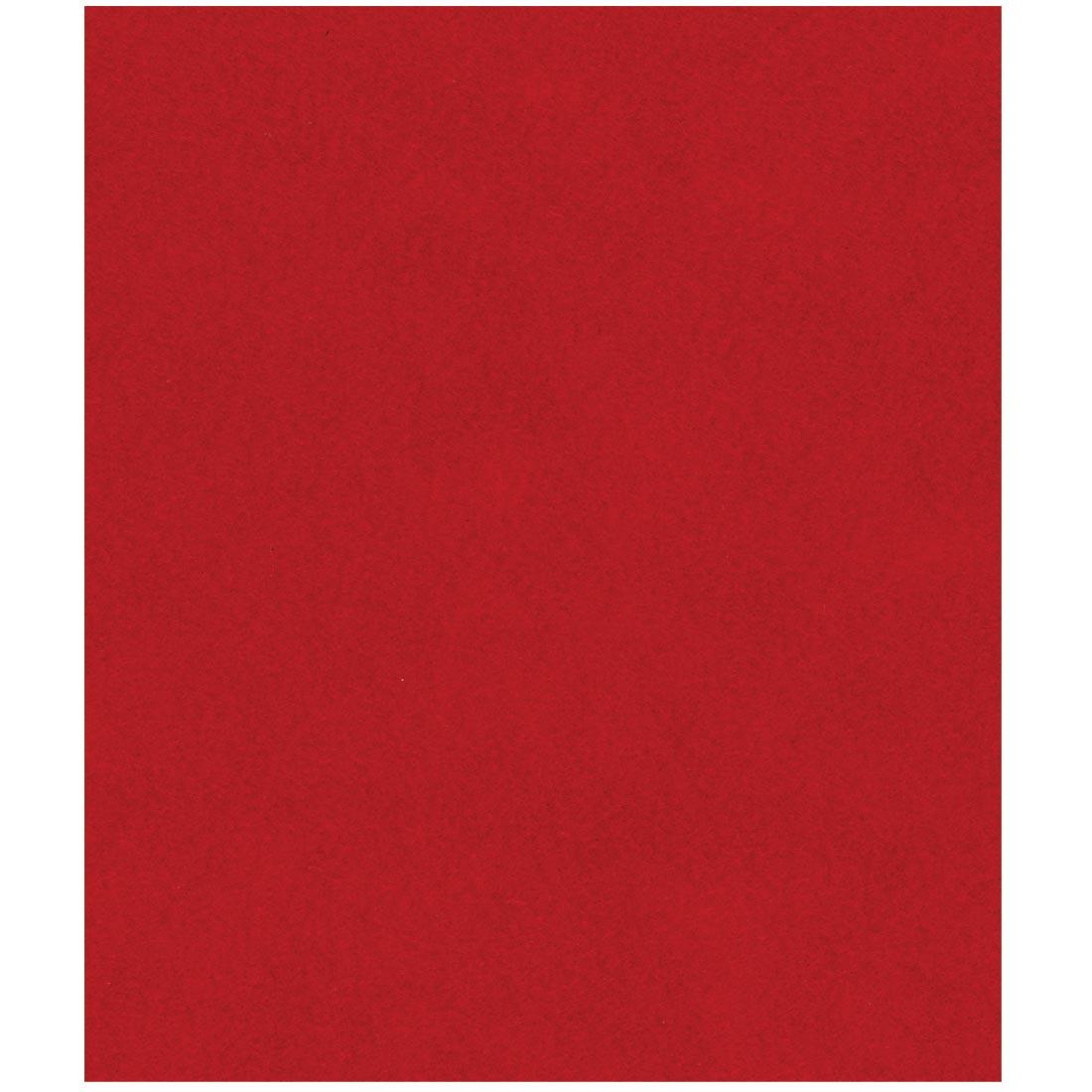 red craft felt sheet