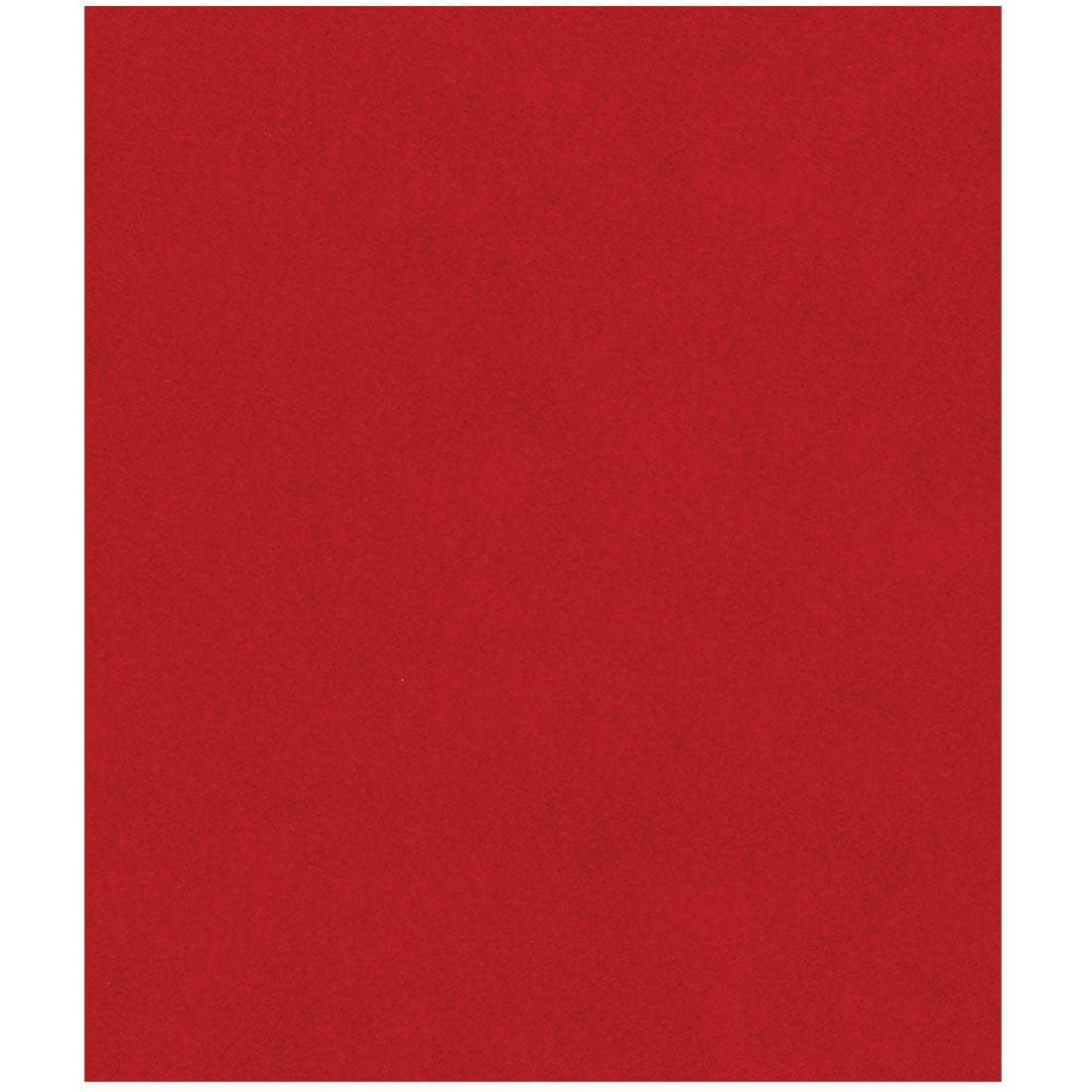 red craft felt sheet