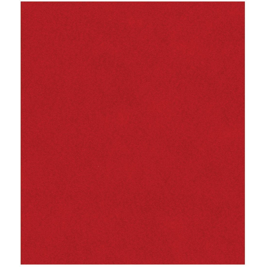 red craft felt sheet