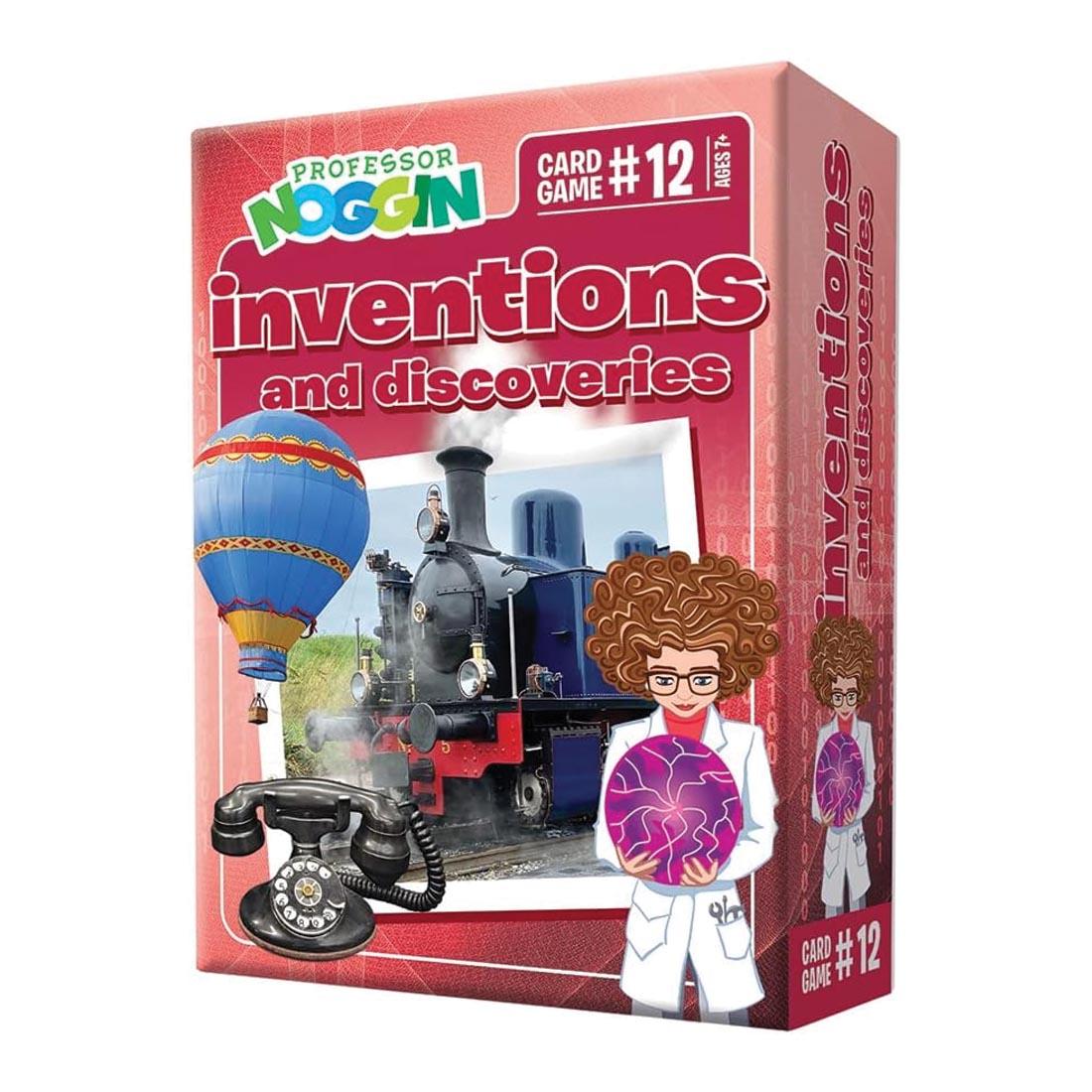 Inventions And Discoveries Professor Noggin Card Game