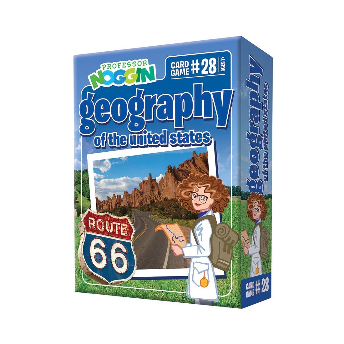 Geography Of The United States Professor Noggin Card Game