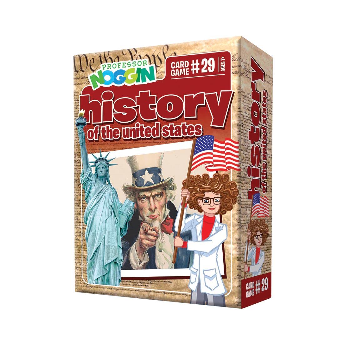 History Of The United States Professor Noggin Card Game