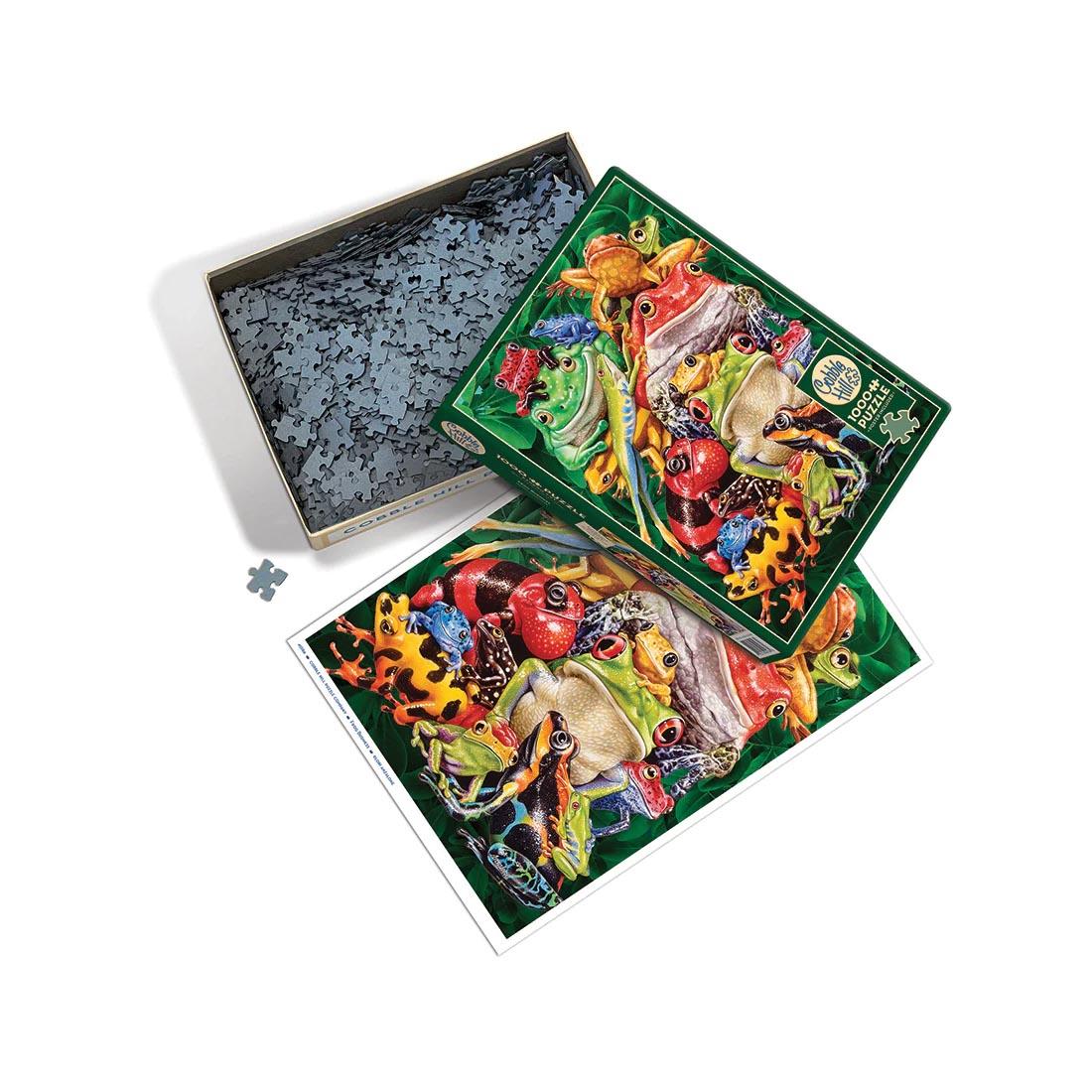 Frog Business 1000-Piece Puzzle By Cobble Hill