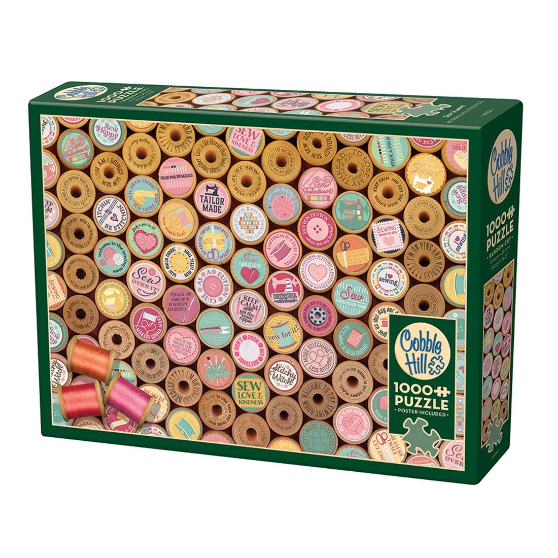 Sew Happy! 1000-Piece Puzzle By Cobble Hill