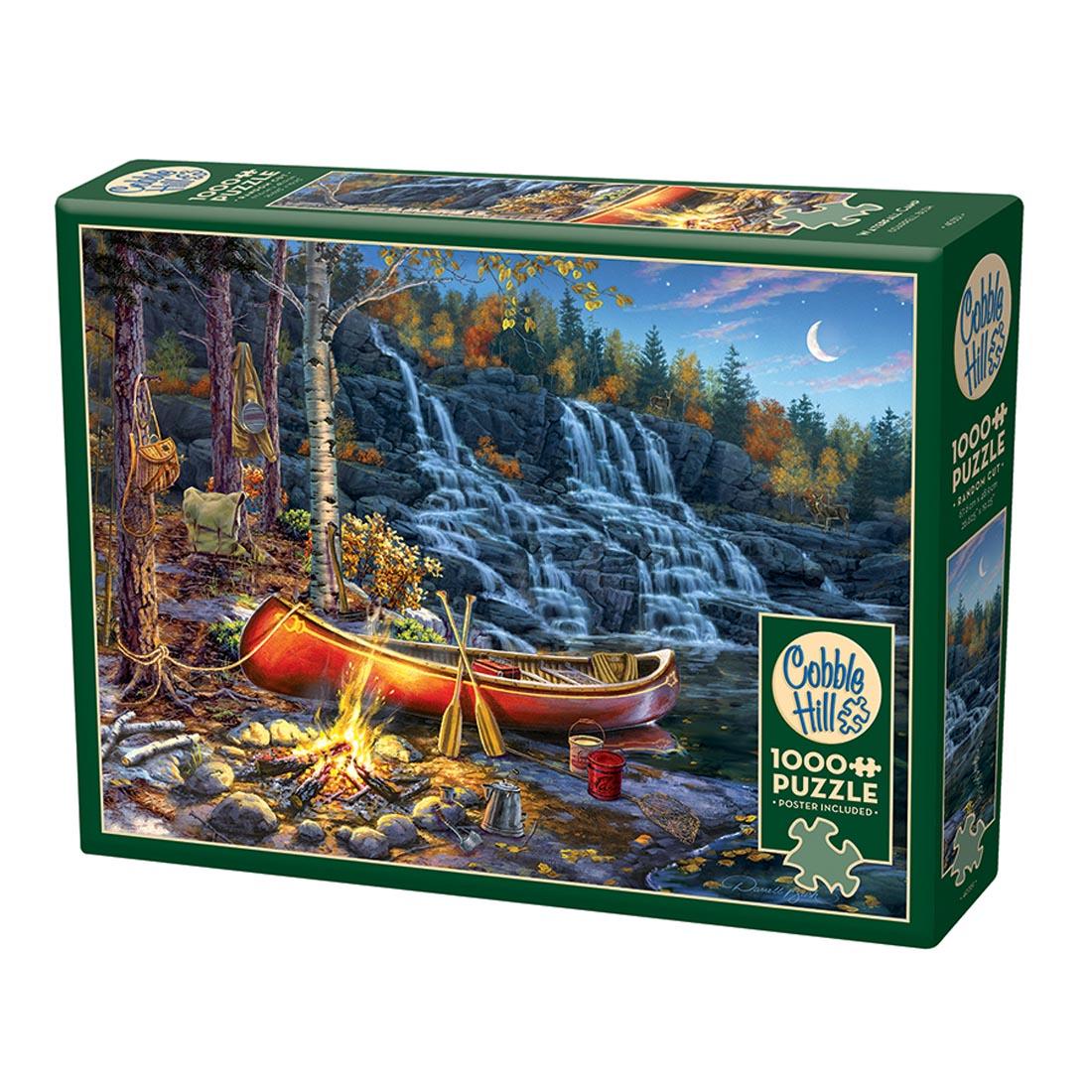 Waterfall Camp 1000-Piece Puzzle By Cobble Hill