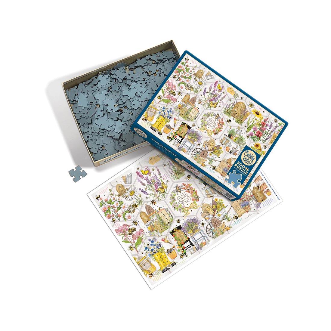 Busy As A Bee 500-Piece Puzzle By Cobble Hill