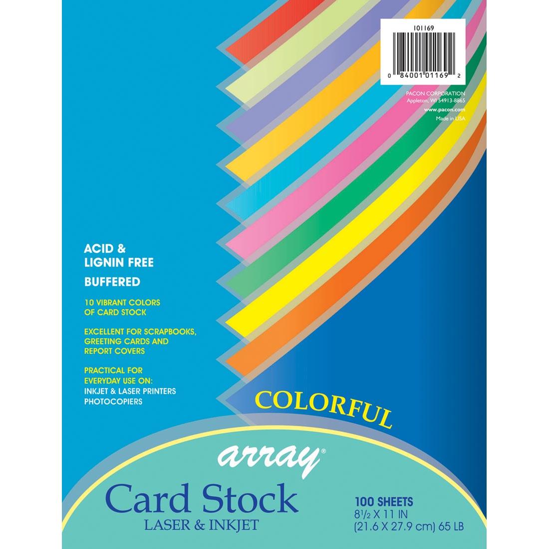 Pacon Colorful Card Stock Assortment