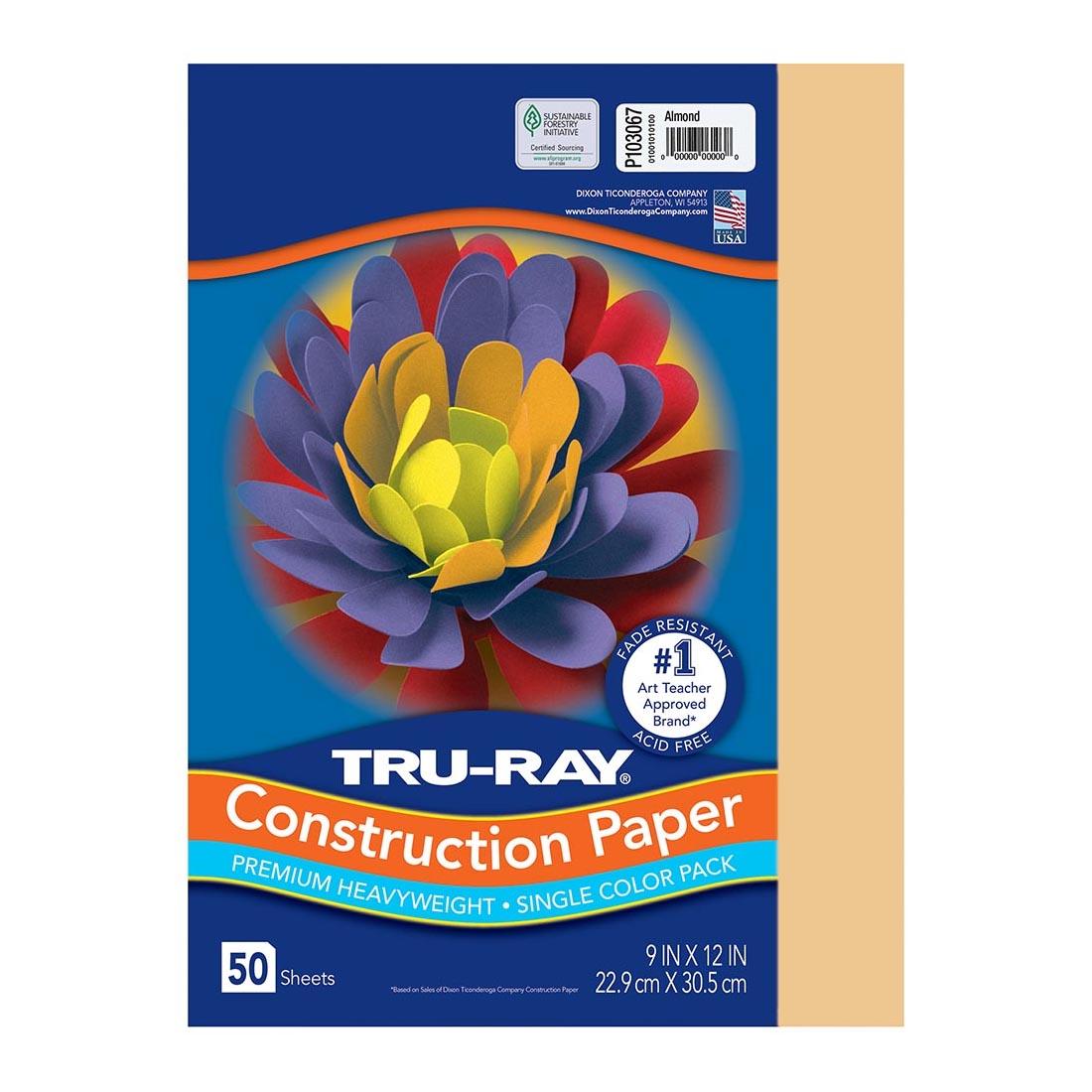 Almond Tru-Ray Construction Paper
