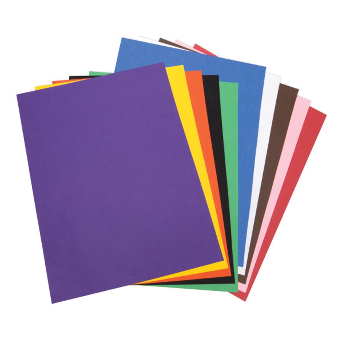 Tru-Ray Super Heavyweight Fade-Resistant 24x36" Sulphite Construction Paper Color Pack