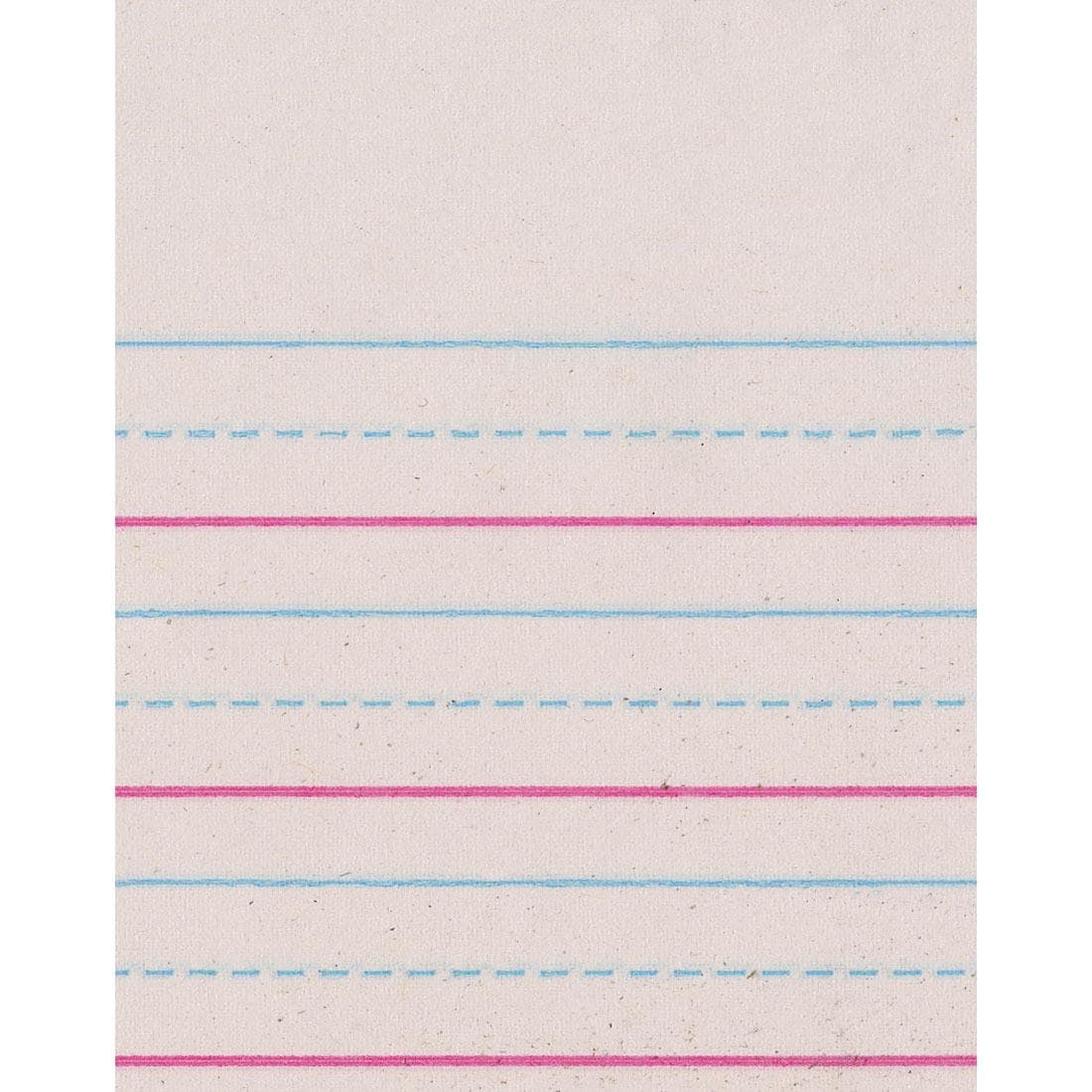 Pacon Multi-Program Grade 1 Zaner-Bloser, Kindergarten D'Nealian Ruled Handwriting Paper