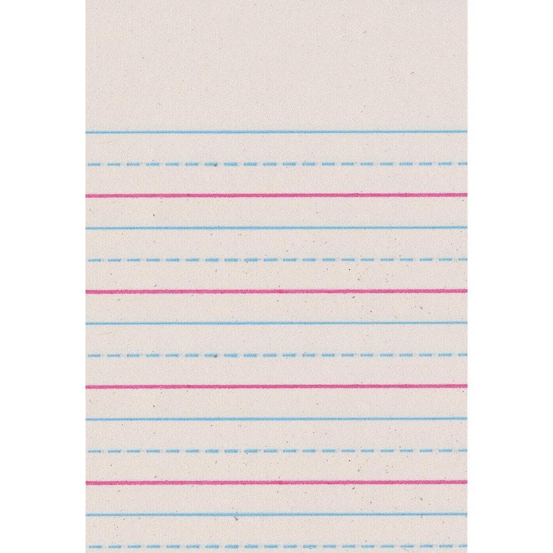 Pacon Multi-Program Grade 2 Zaner-Bloser, Grade 1 D'Nealian Ruled Handwriting Paper