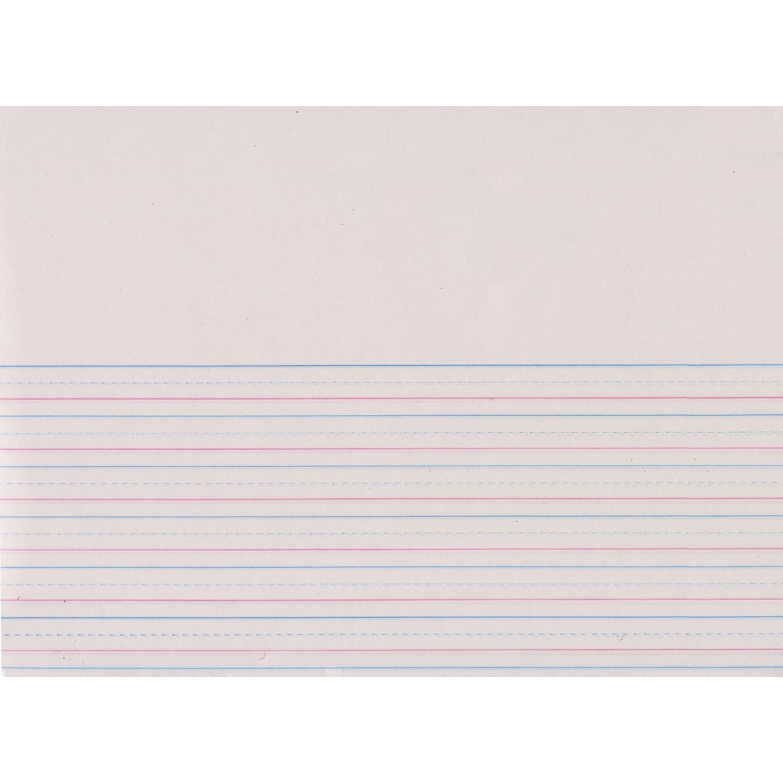 Multi-Program Picture Story Paper #2, showing a single sheet