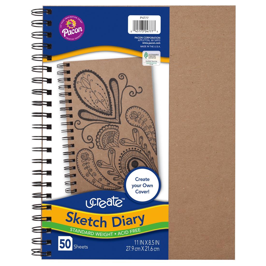 UCreate Create Your Own Cover Sketch Diary