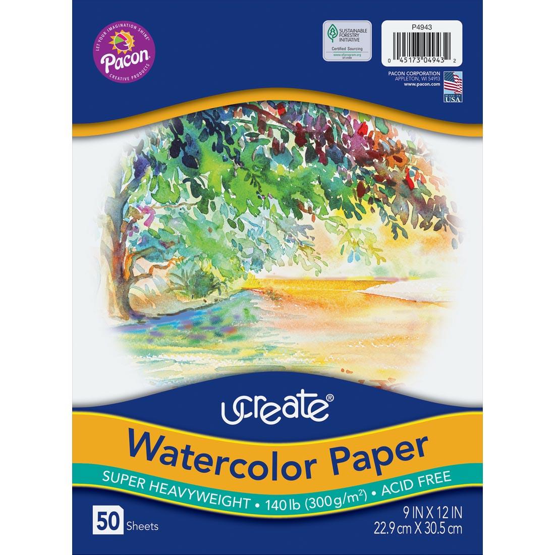 UCreate Super Heavyweight Watercolor Paper Pack