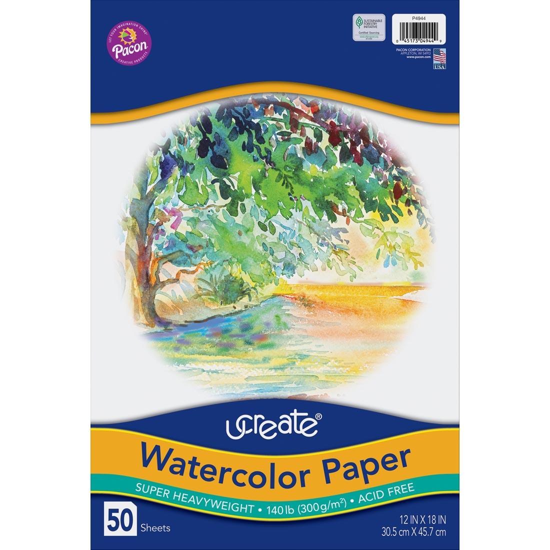 UCreate Super Heavyweight Watercolor Paper Pack