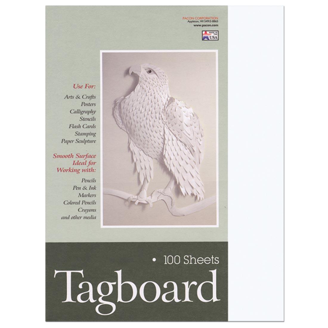 Pacon White Tagboard