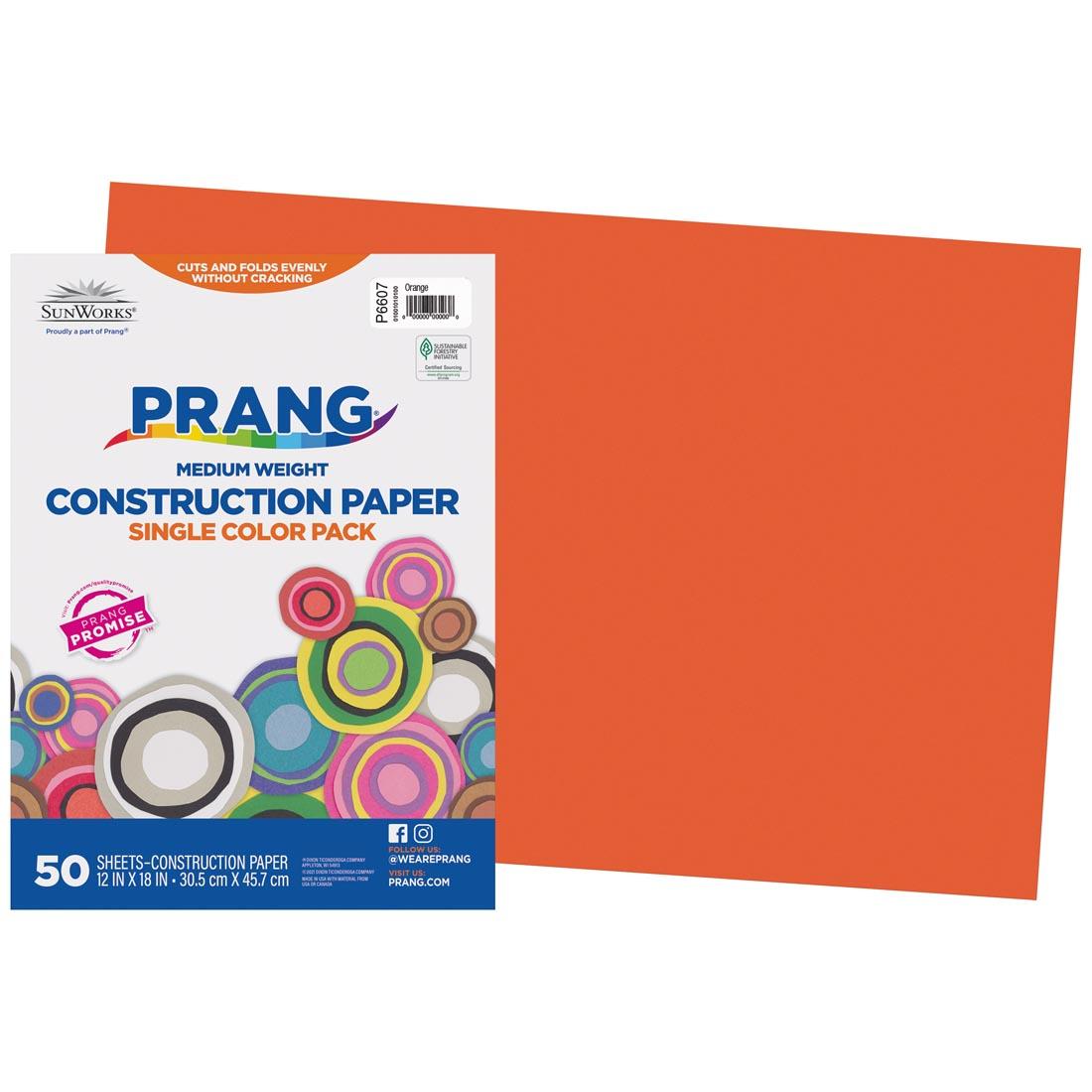 Orange Prang/Sunworks Construction Paper