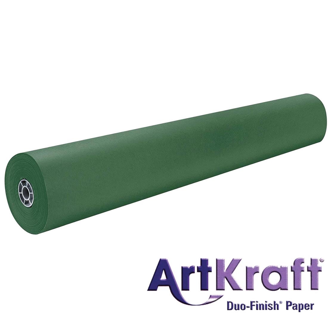 Roll of Emerald Paper with text ArtKraft Duo-Finish Paper