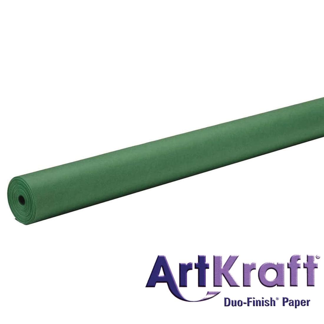 Roll of Emerald Paper with text ArtKraft Duo-Finish Paper