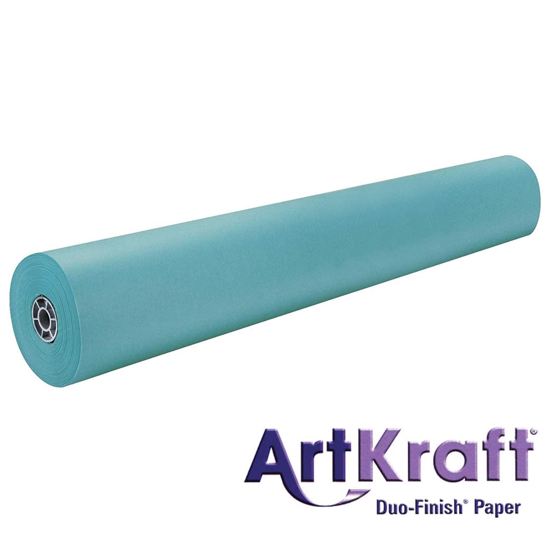 Roll of Aqua Paper with text ArtKraft Duo-Finish Paper