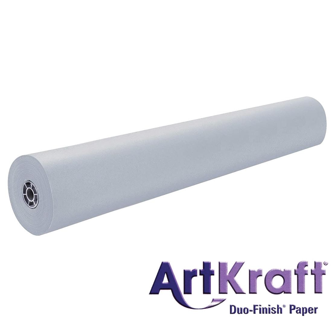 Gray kraft paper shop roll