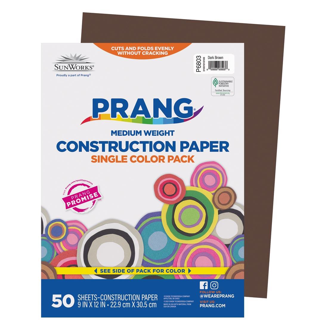 Dark Brown Prang/Sunworks Construction Paper