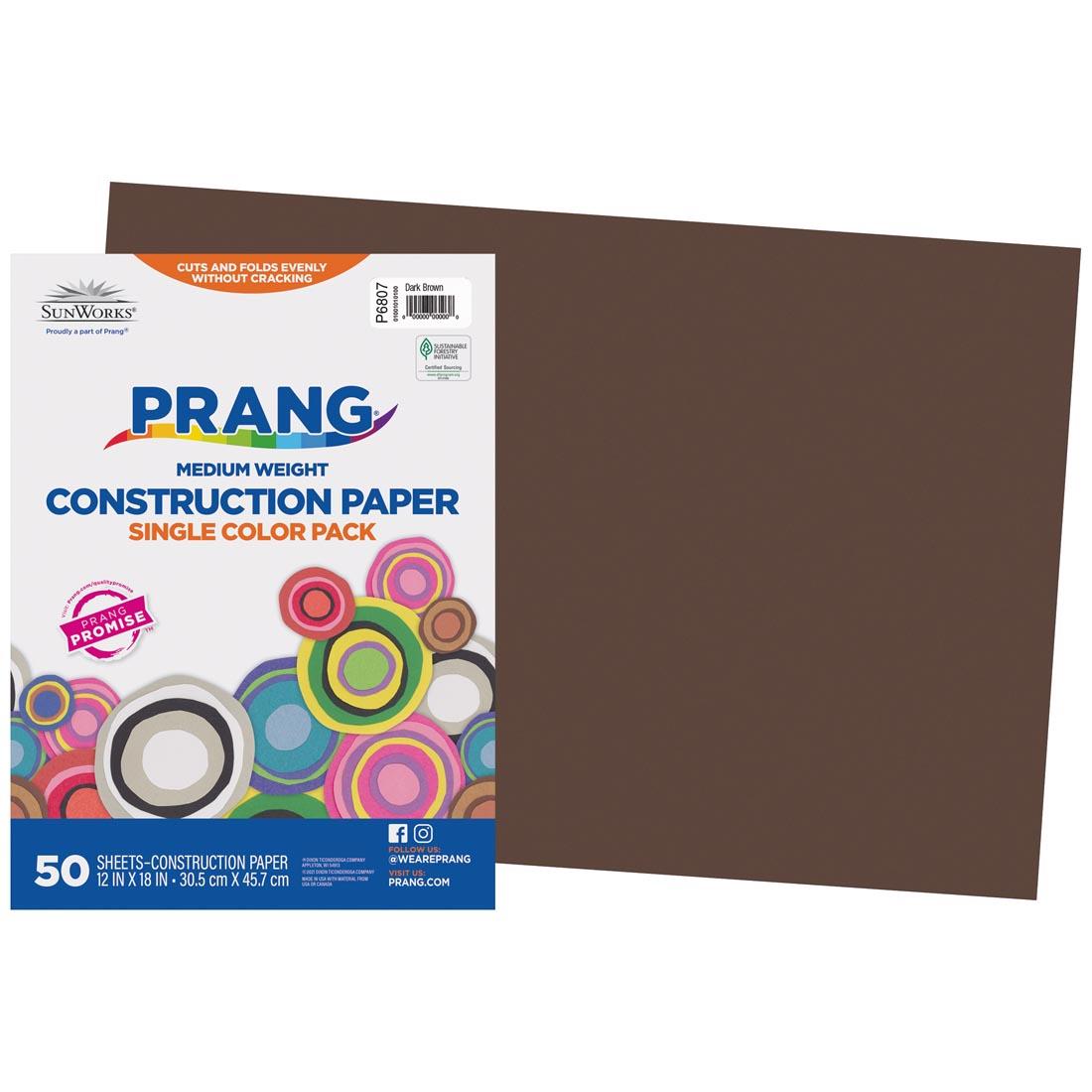 Dark Brown Prang/Sunworks Construction Paper