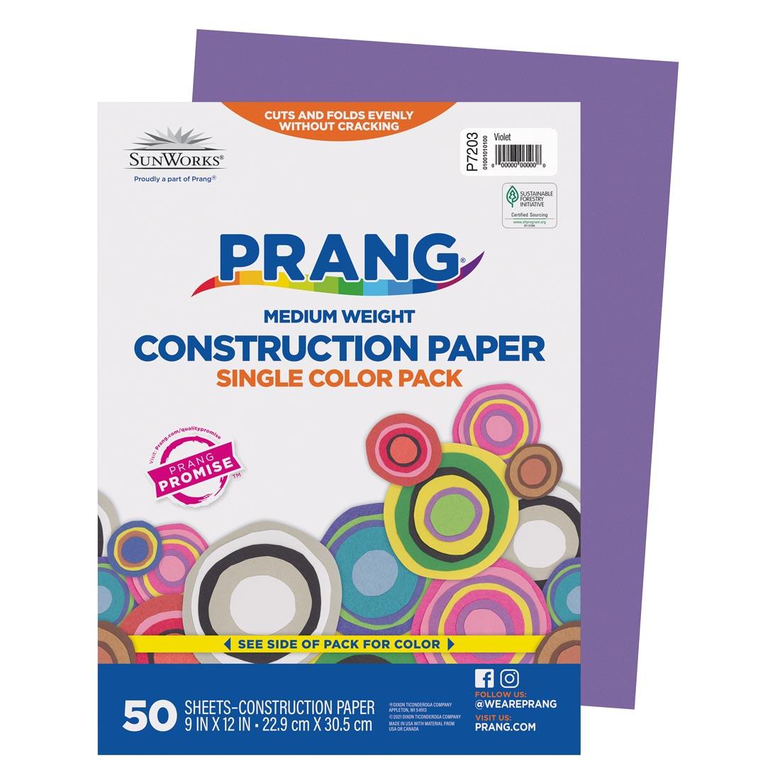 Violet Prang/Sunworks Construction Paper