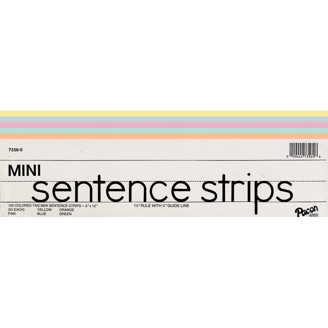 Mini Kaleidoscope Sentence Strips