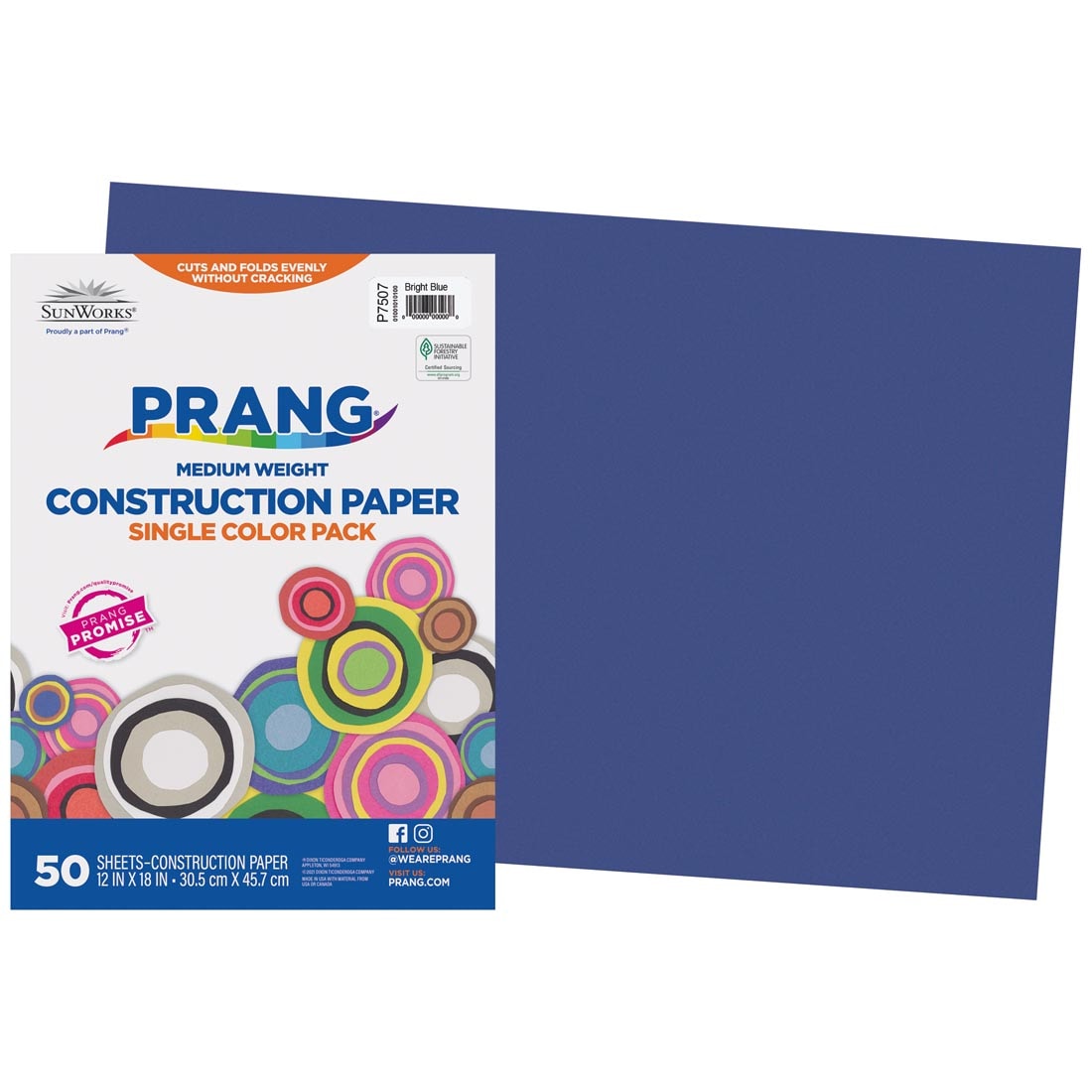 Colorations® White Heavy Weight Construction Paper, 9 x 12, 500