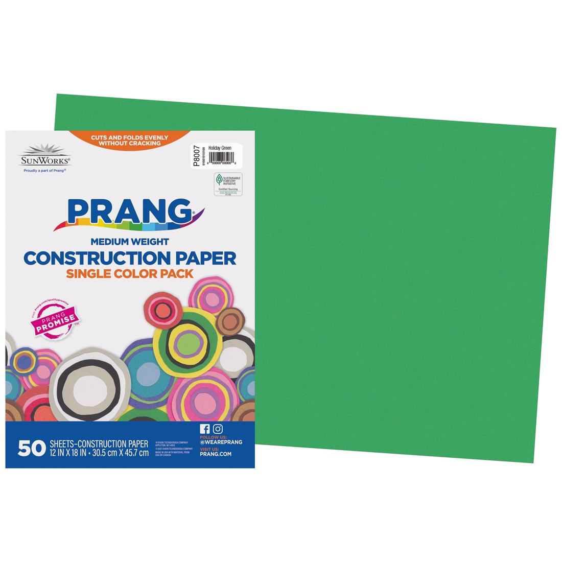 Holiday Green Prang/Sunworks Construction Paper