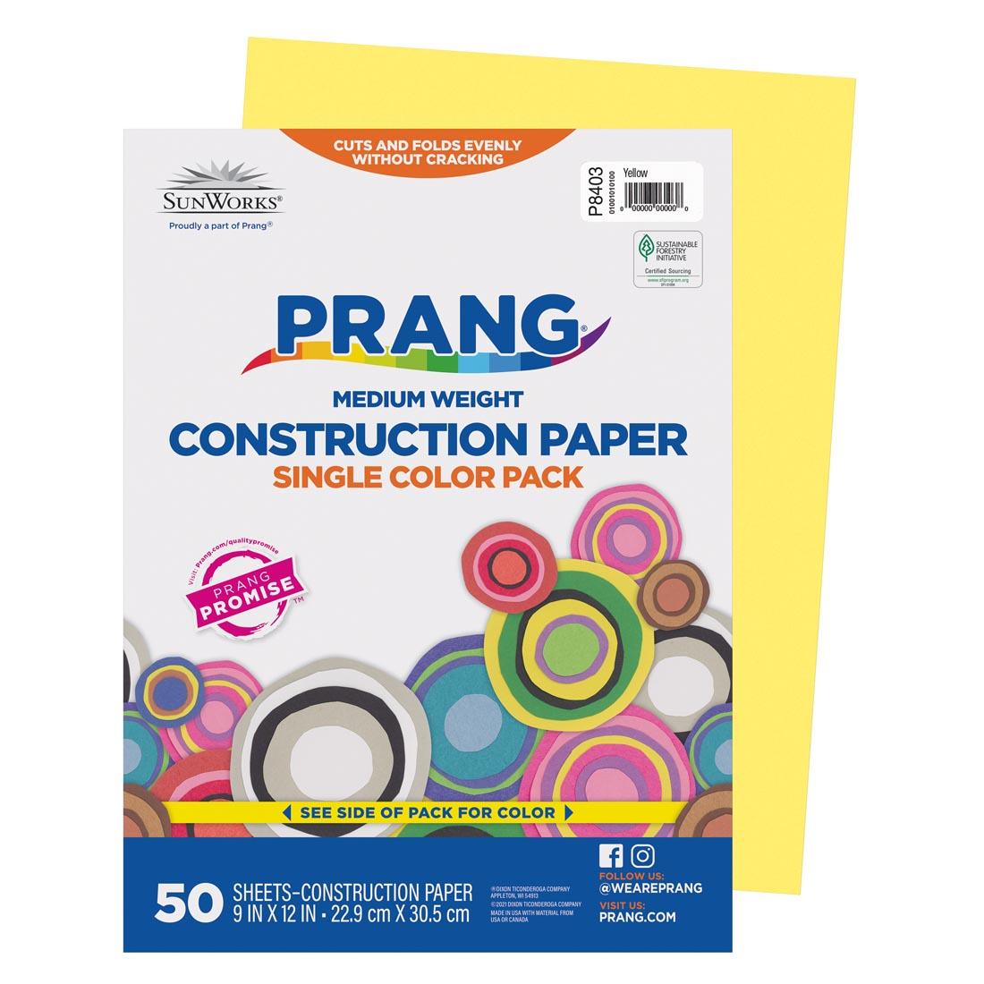 Yellow Prang/Sunworks Construction Paper