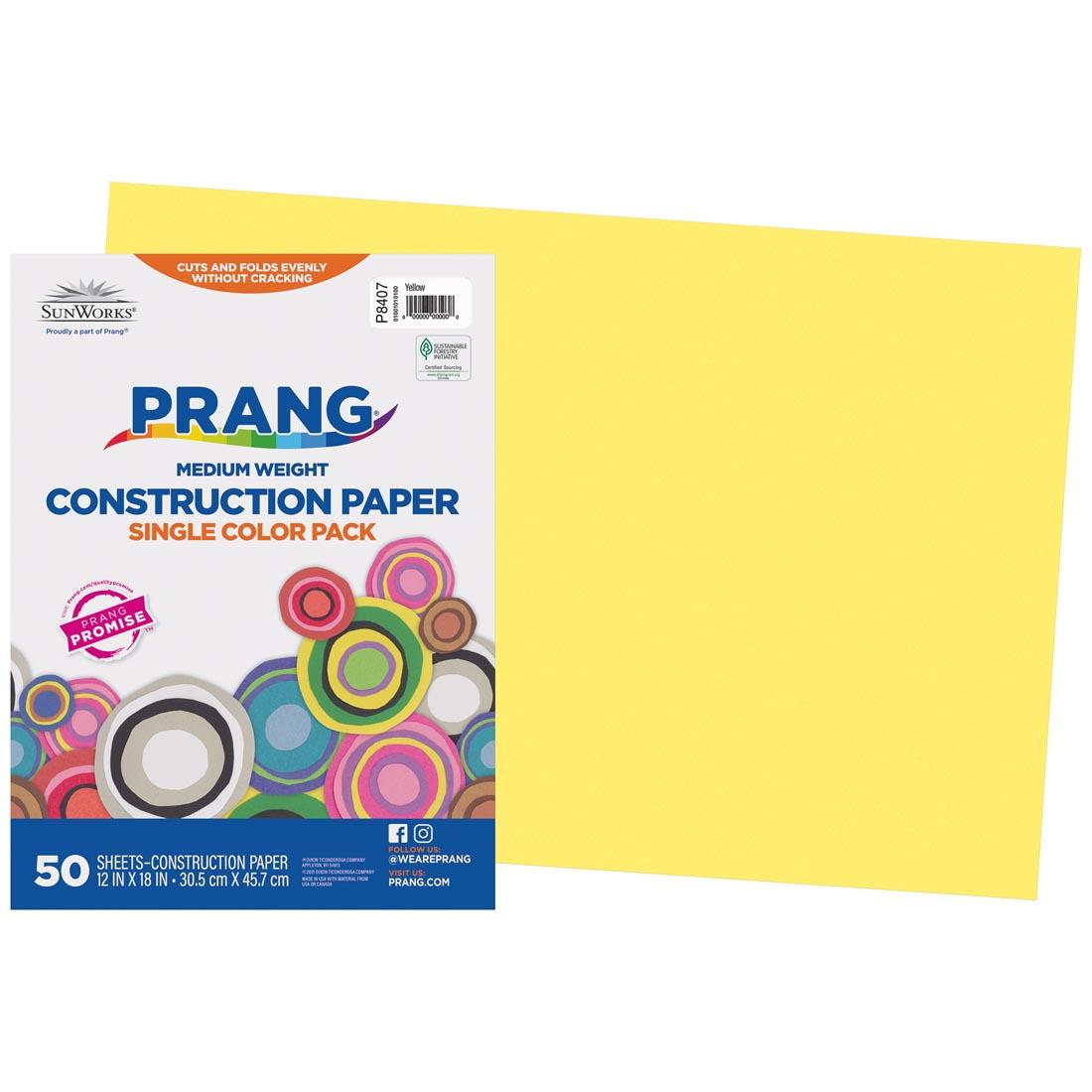 Yellow Prang/Sunworks Construction Paper